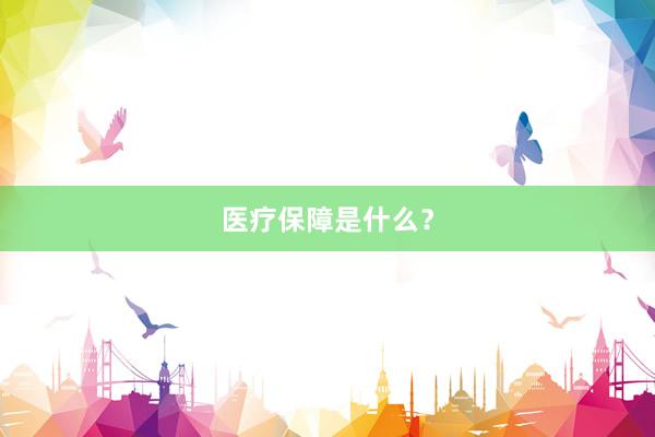 医疗保障是什么？